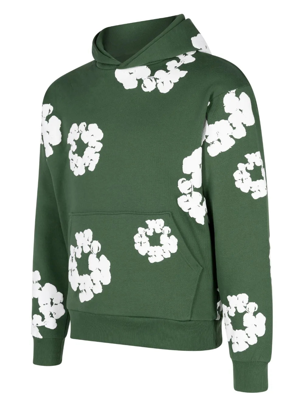Denim Tears Cotton Wreath-print hoodie "Green"
