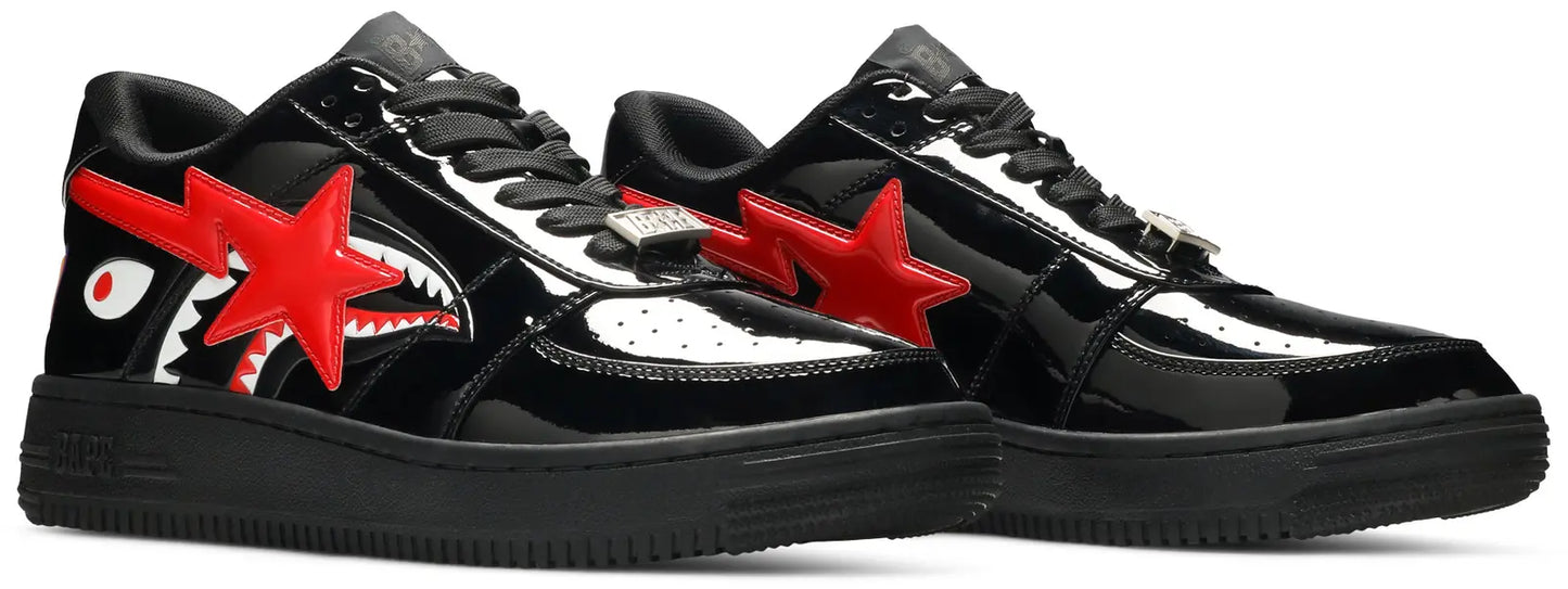 BAPE Shark Bape Sta Low Black