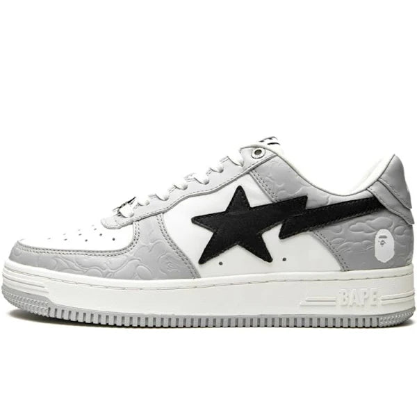 BAPE STA Low M2 White/Grey