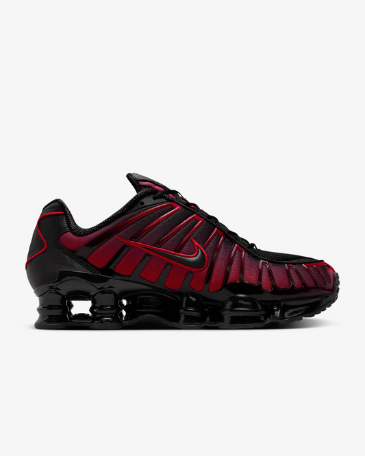 Nike Shox TL Menâs âBlack / University Redâ