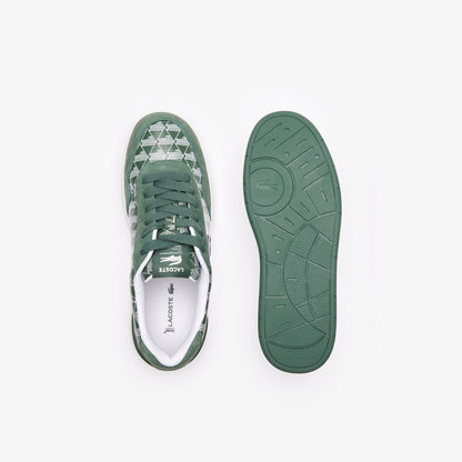 Lacoste Men's Ace Clip Leather Monogram "Green"