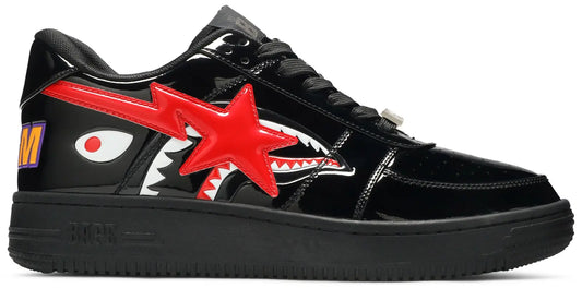 BAPE Shark Bape Sta Low Black