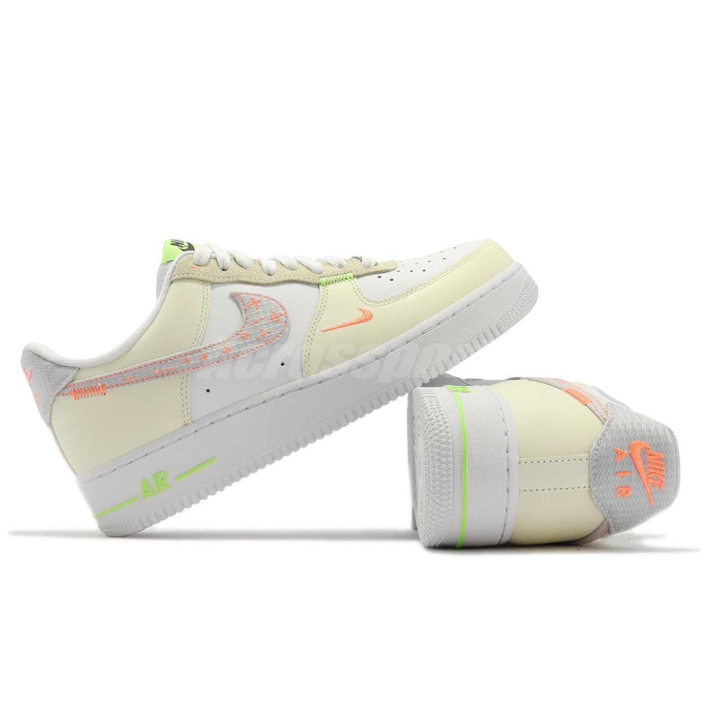 Air Force 1 With Neon Threads