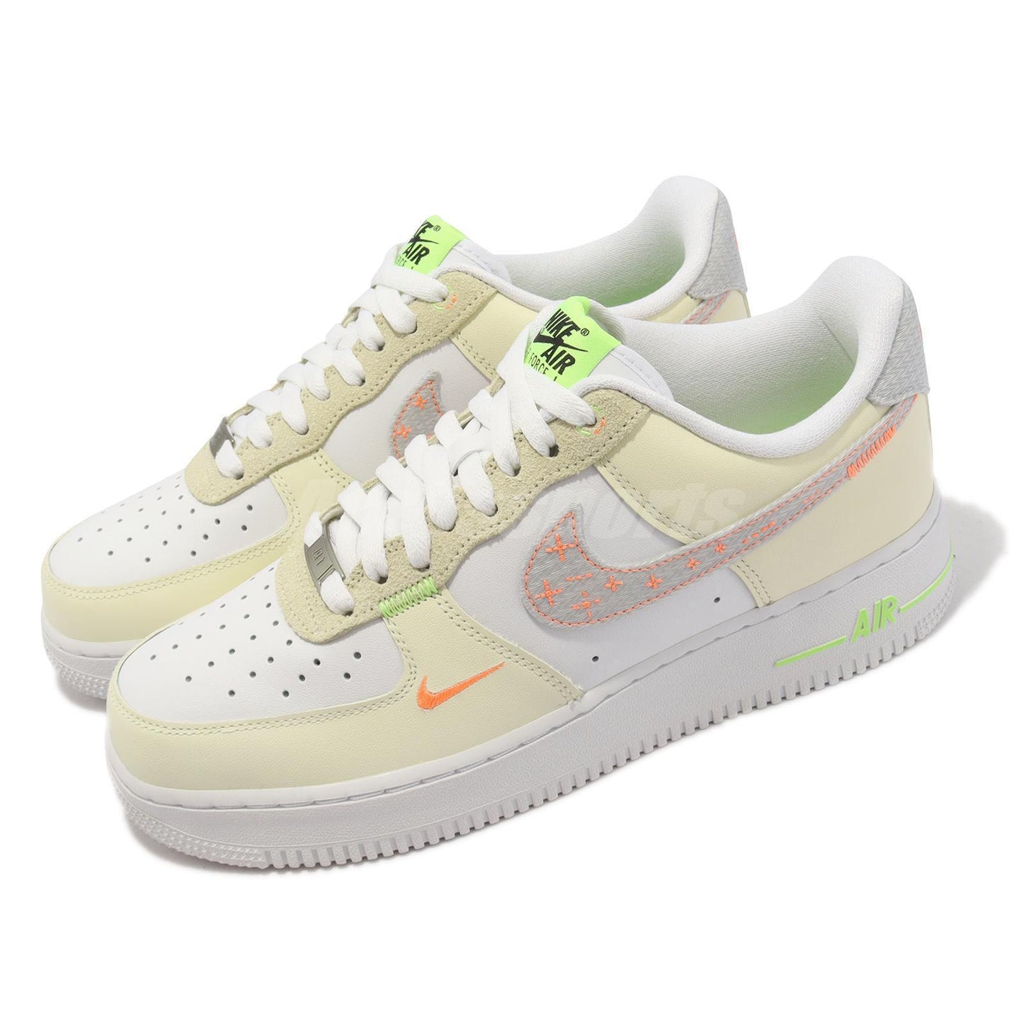 Air Force 1 With Neon Threads