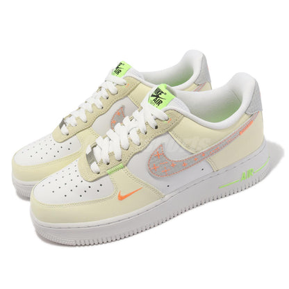 Air Force 1 With Neon Threads