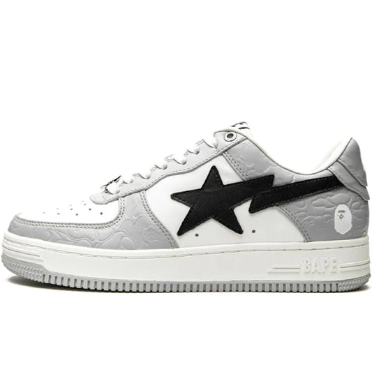 BAPE STA Low M2 White/Grey