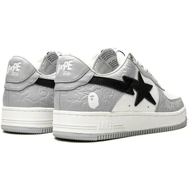 BAPE STA Low M2 White/Grey