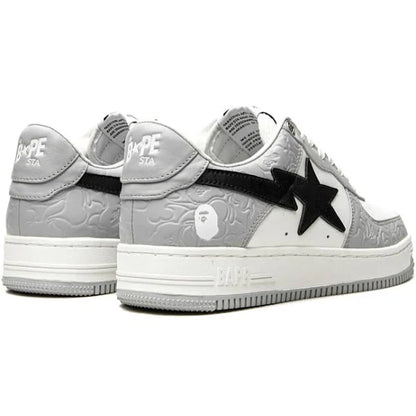 BAPE STA Low M2 White/Grey