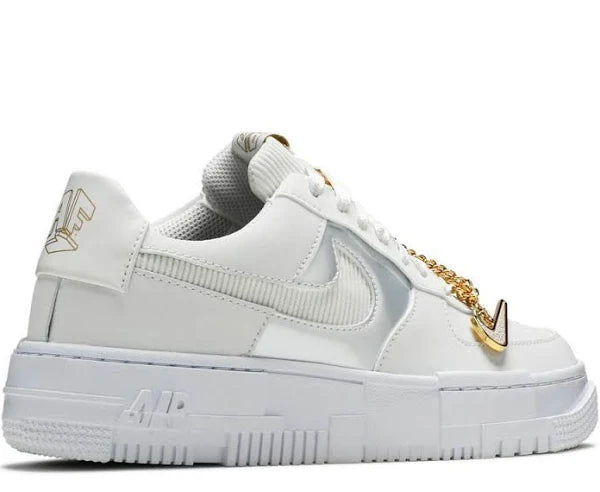 Nike Pixel Grey Gold Chain