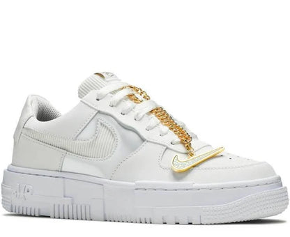 Nike Pixel Grey Gold Chain
