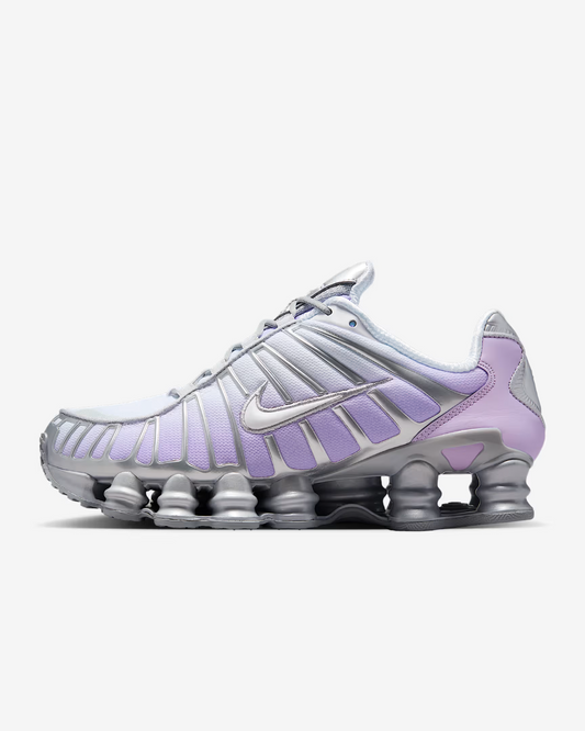 Nike Shox TL “Metallic Platinum / Hydrangeas”